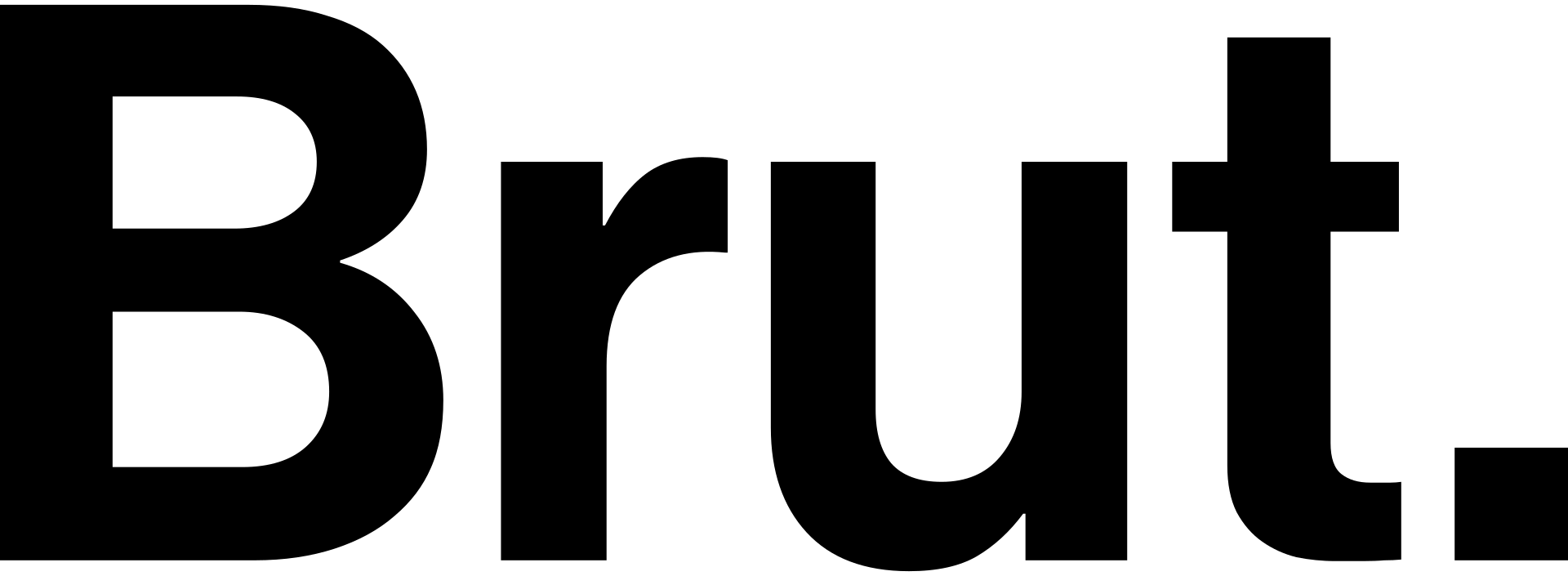 Logo de Brut.