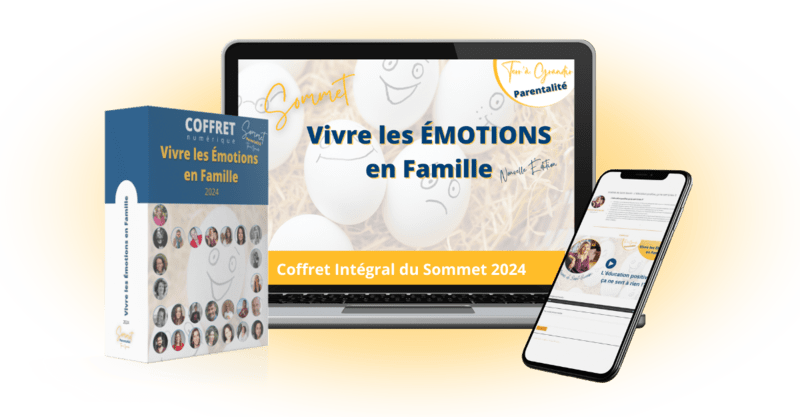Fabienne Clavier de Terr'à Grandir : Coffret du Sommet "Vivre les émotions en famille" - Édition 2024